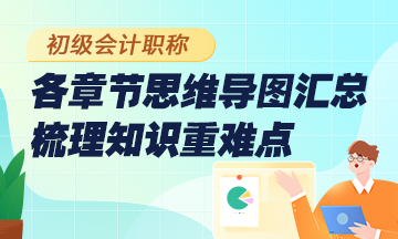 【思維導(dǎo)圖】2024初級會計各章思維導(dǎo)圖詳細(xì)版 梳理知識重難點