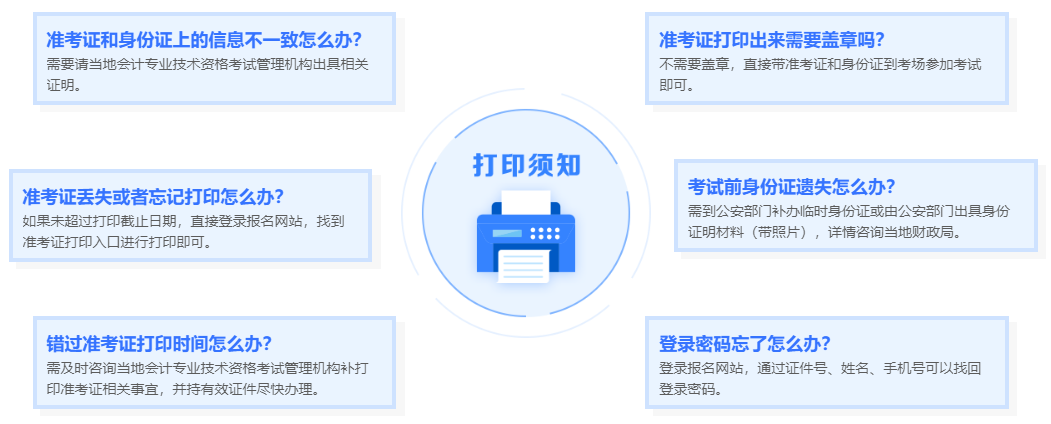 2024年中級會計考試準考證打印入口陸續(xù)開通 打印相關事項早了解