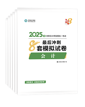 注冊會計師8套模擬試卷