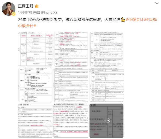 王丹：2024年中級會計經(jīng)濟法核心調整 考前再過一遍！