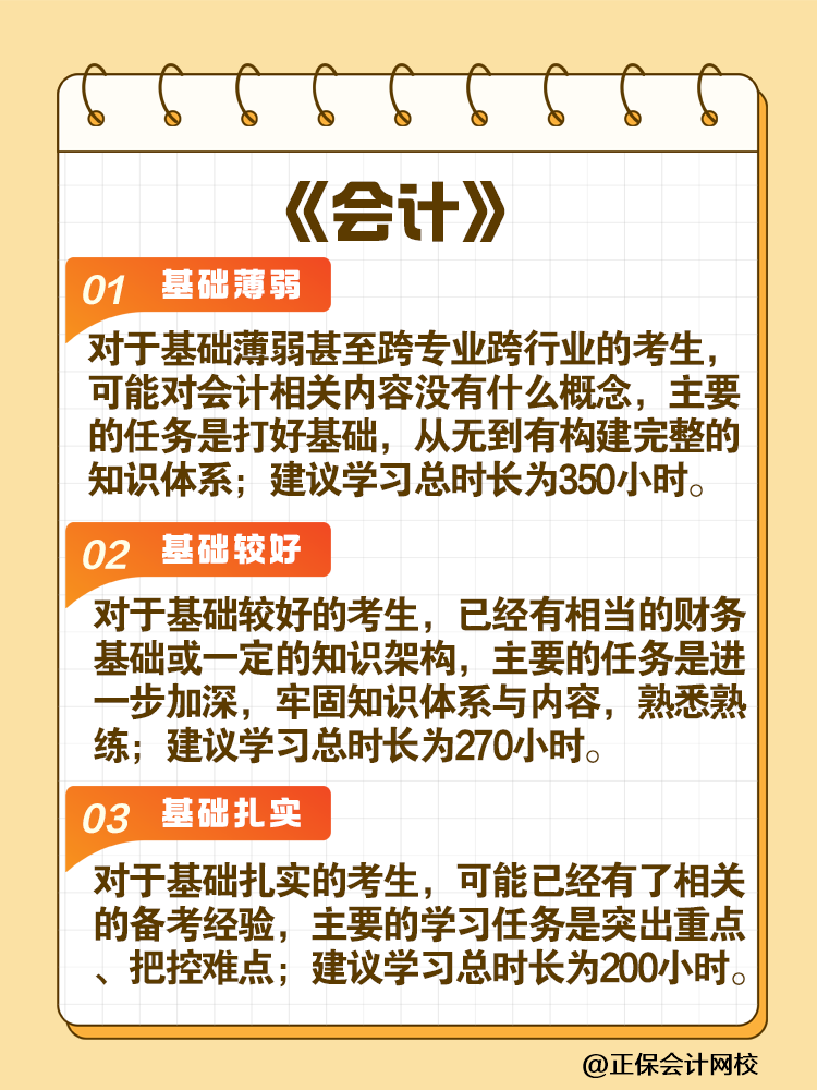 考生關注！2025年注會各科目建議學習時長