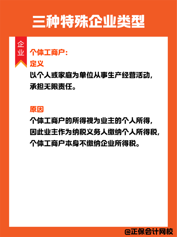 三種特殊企業(yè)類型：在中國(guó)境內(nèi)無(wú)需繳納企業(yè)所得稅